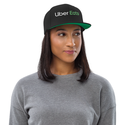 Uber Eats Snapback Hat