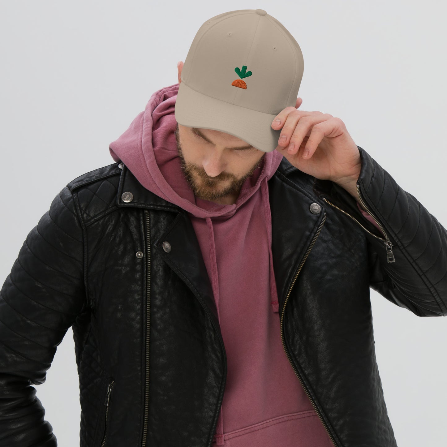 Instacart Carrot Flexfit Hat