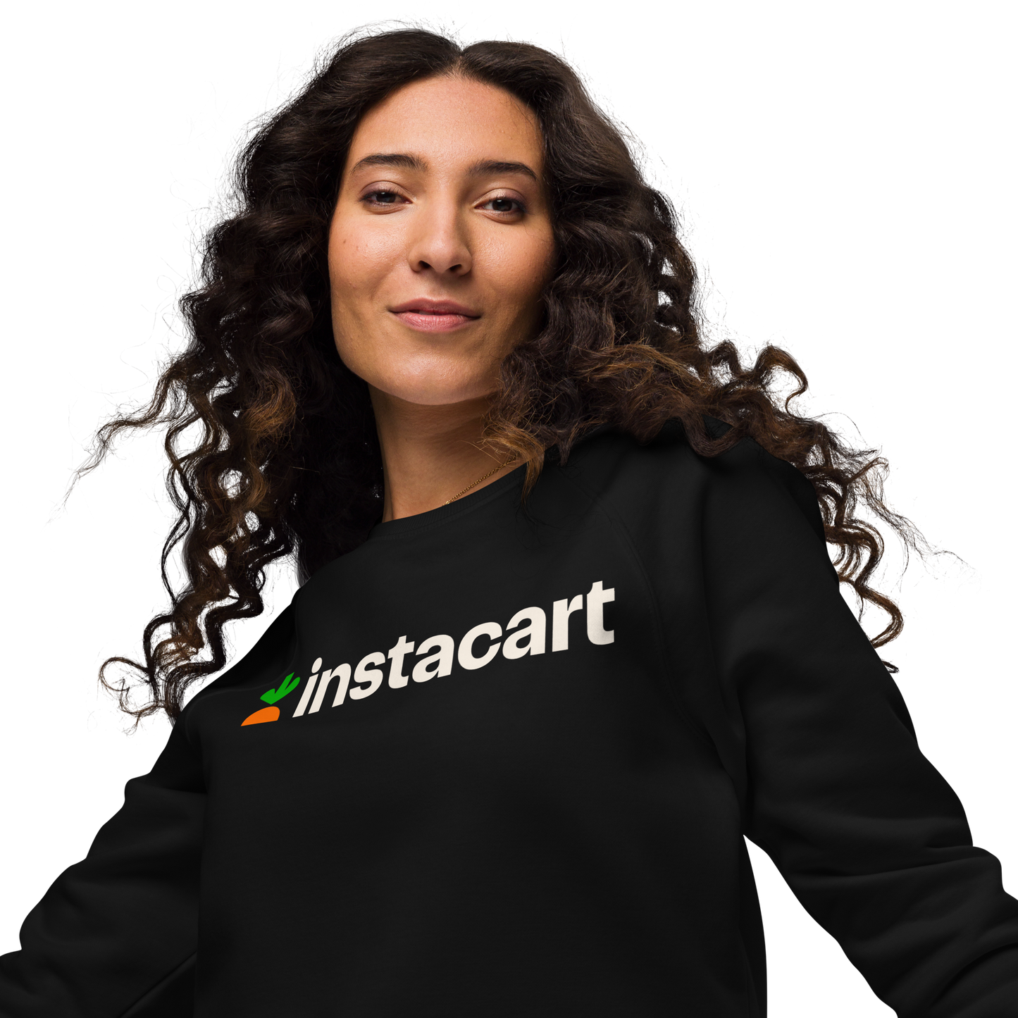 Instacart Shopper Sweatshirt - Unisex Organic Raglan