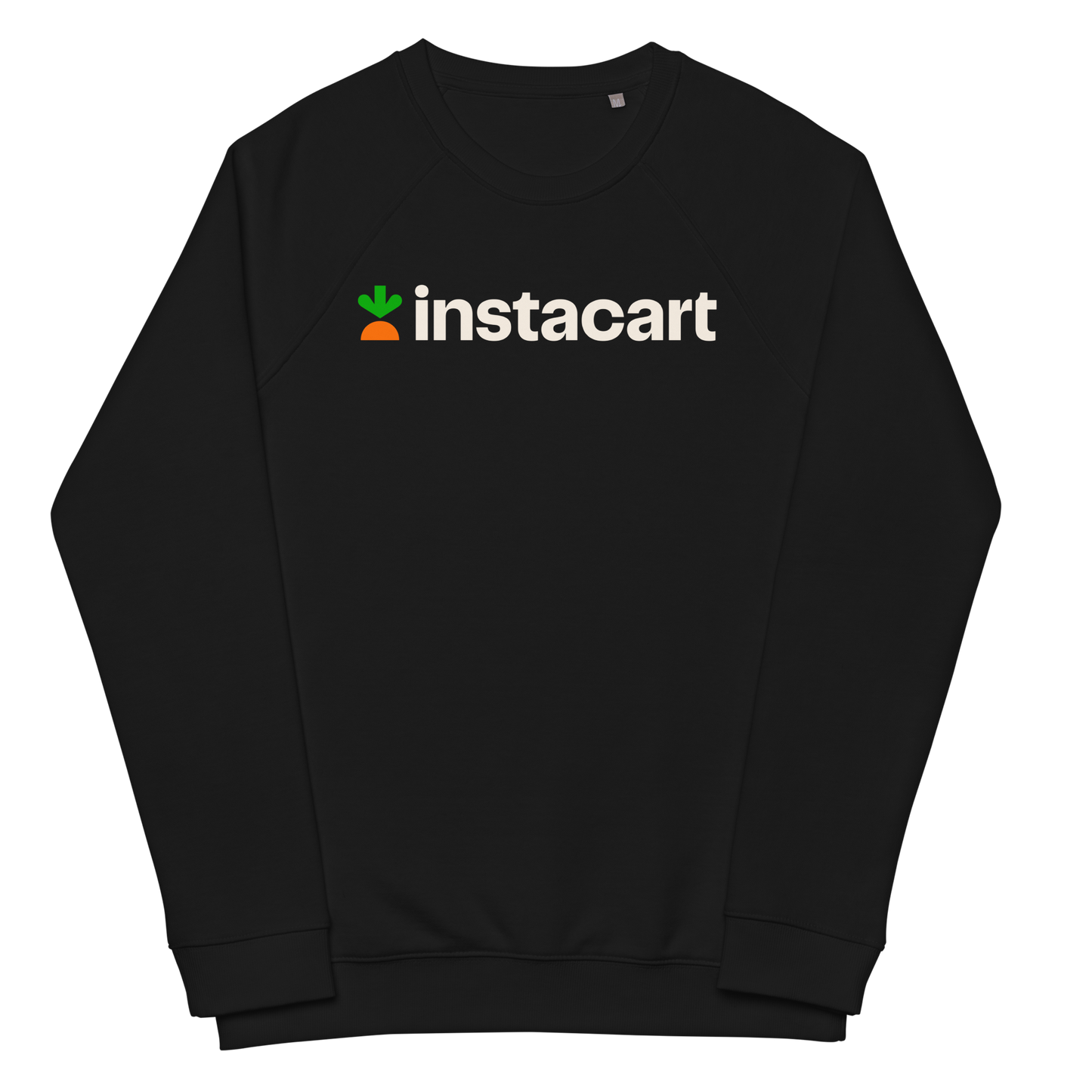 Instacart Shopper Sweatshirt - Unisex Organic Raglan