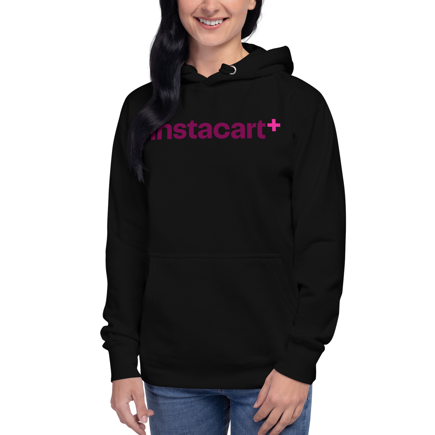 Premium Instacart Shopper Berry Hoodie