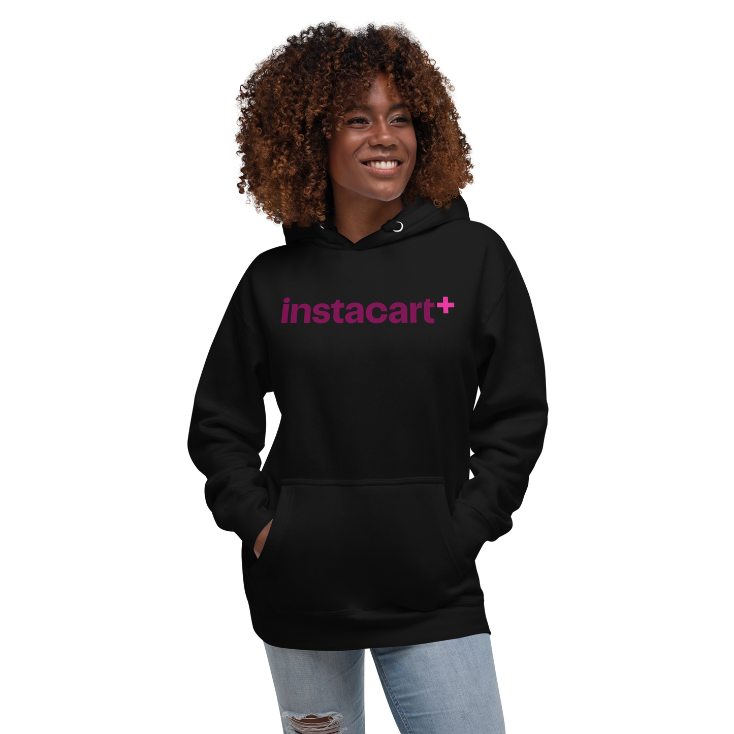 Premium Instacart Shopper Berry Hoodie