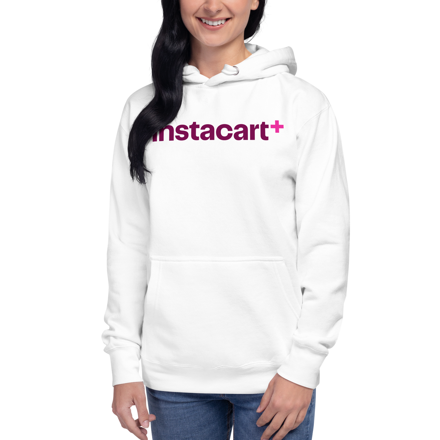 Premium Instacart Shopper Berry Hoodie