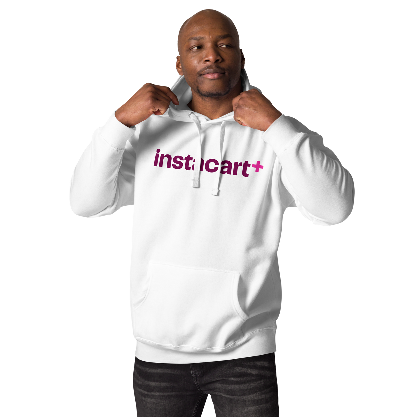 Premium Instacart Shopper Berry Hoodie